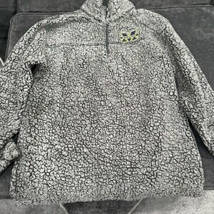 Cozy Gray Michigan Boxercraft Fleece Sweatshirt Large